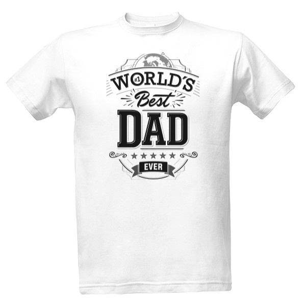 Tričko s potlačou Best Dad