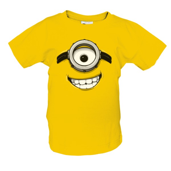 Tričko s potlačou Minion smiling face - Dětské