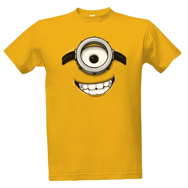Tričko s potlačou Minion smiling face - Pánské